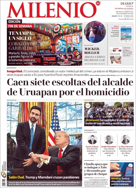 Portada de Milenio