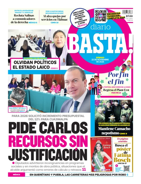 Portada de Basta! (portada)