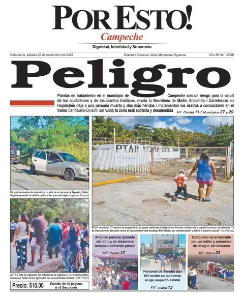 Portada de Por Esto (campeche)