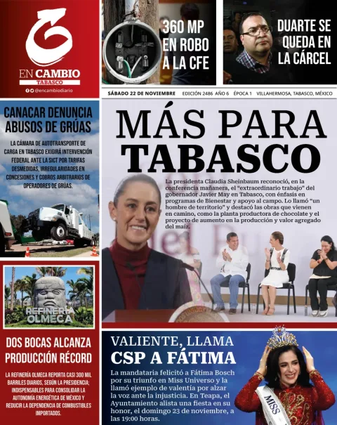Portada de En Cambio - Tabasco (portada)