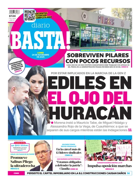 Portada de Basta! (portada)