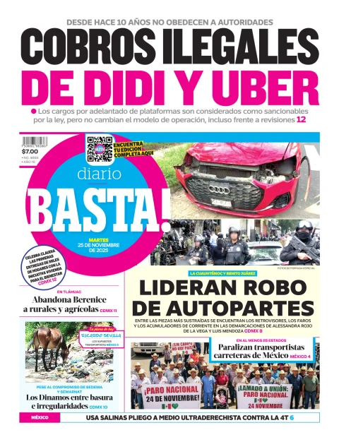 Portada de Basta! (portada)