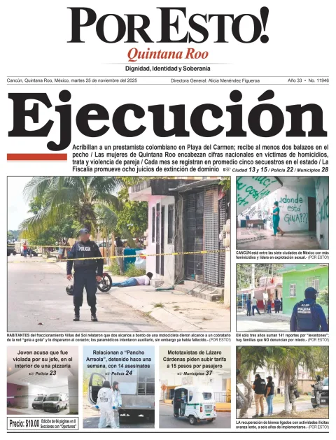 Portada de Por Esto (quintana Roo Cancun)