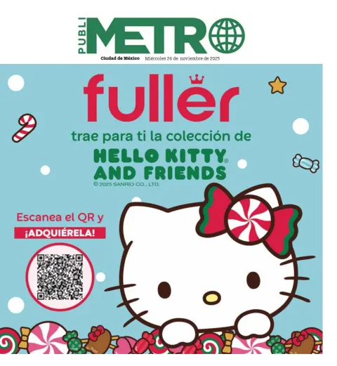 Portada de Publimetro Nacional del 2025-11-26