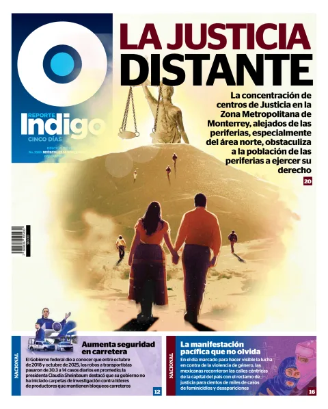 Portada de Reporte Indigo Monterrey del miércoles, 26 de noviembre de 2025