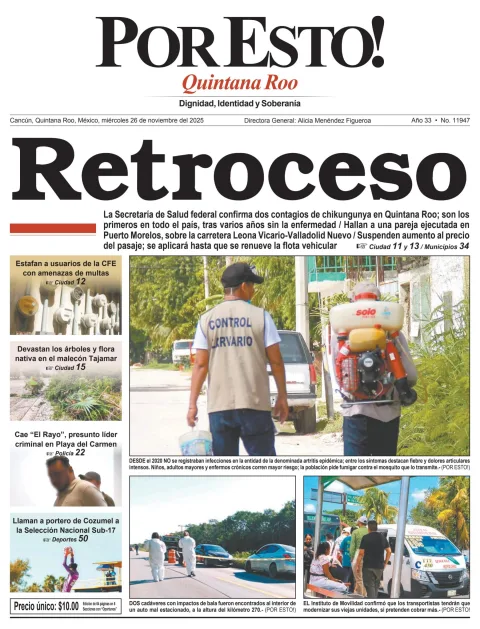 Portada de Por Esto (quintana Roo Cancun)