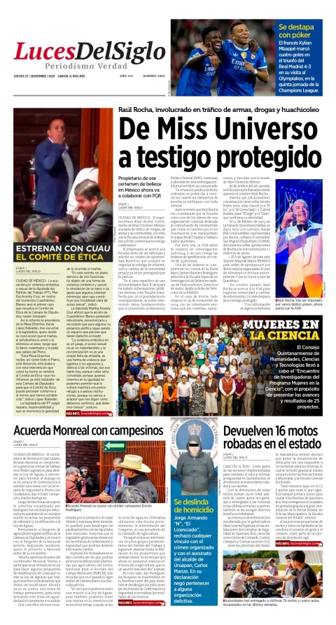 Portada de Luces del Siglo