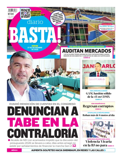 Portada de Basta! (portada)
