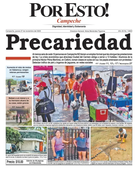 Portada de Por Esto (campeche)