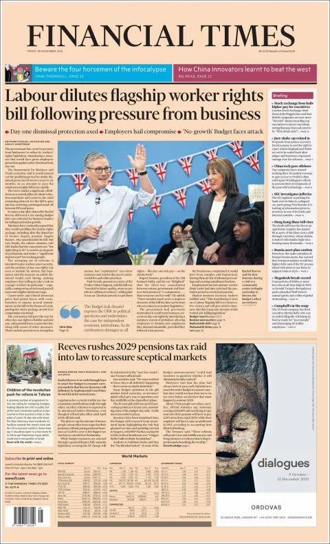 Portada de Financial Times