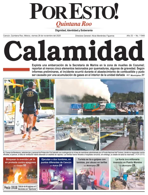 Portada de Por Esto (quintana Roo Cancun)
