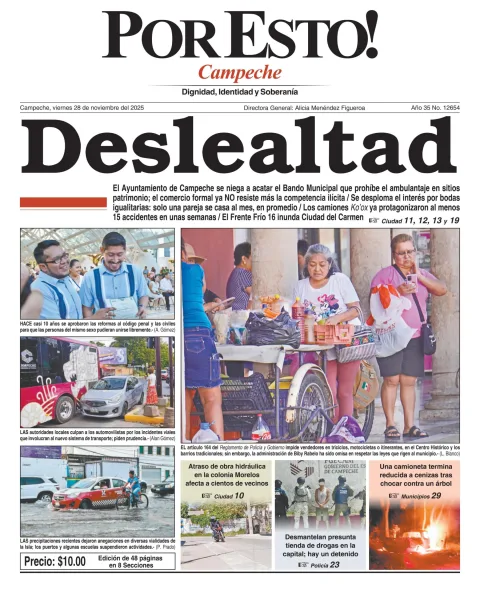Portada de Por Esto (campeche)