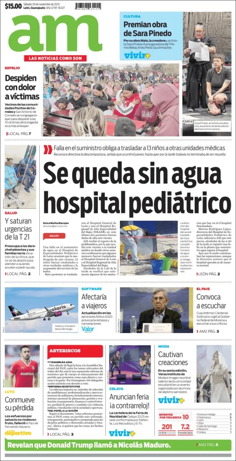 Portada de Am Corredor Industrial del sábado, 29 de noviembre de 2025