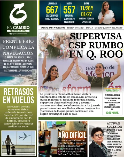 Portada de En Cambio - Quintana Roo (portada)