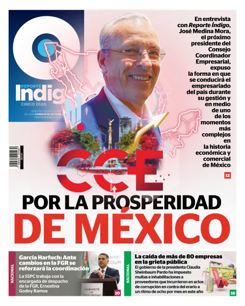 Portada de Reporte Indigo Guadalajara del lunes, 1 de diciembre de 2025