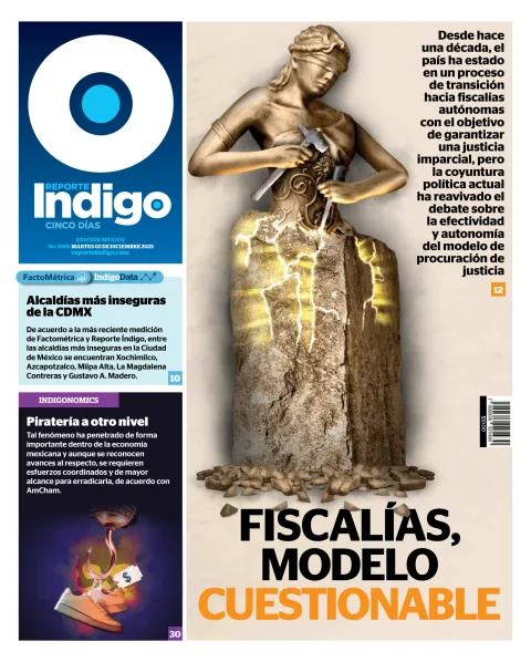 Portada de Reporte Indigo Nacional del martes, 2 de diciembre de 2025