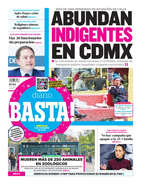 Portada de Basta! (portada)