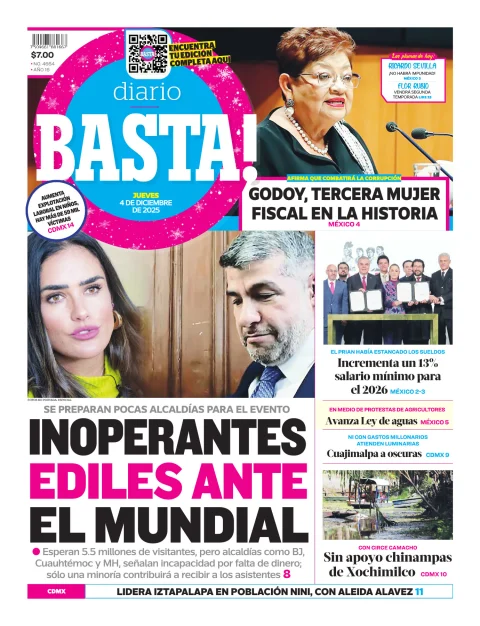 Portada de Basta! (portada)