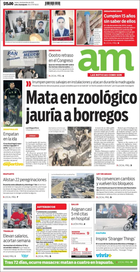 Portada de Am Corredor Industrial del jueves, 4 de diciembre de 2025