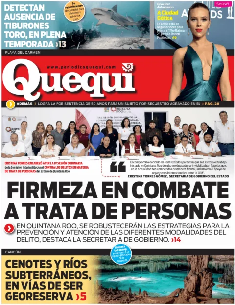 Portada de Quequi (contraportada) del viernes, 5 de diciembre de 2025