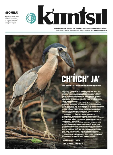 Portada de La Jornada - Kiintsil del viernes, 5 de diciembre de 2025