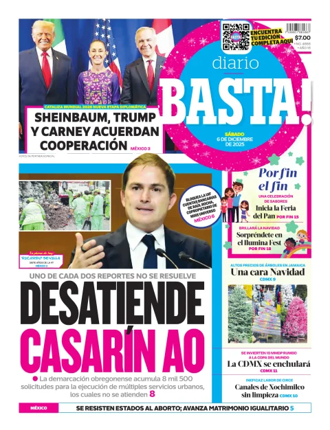 Portada de Basta! (portada)