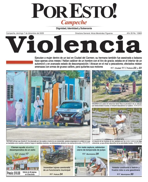 Portada de Por Esto (campeche)