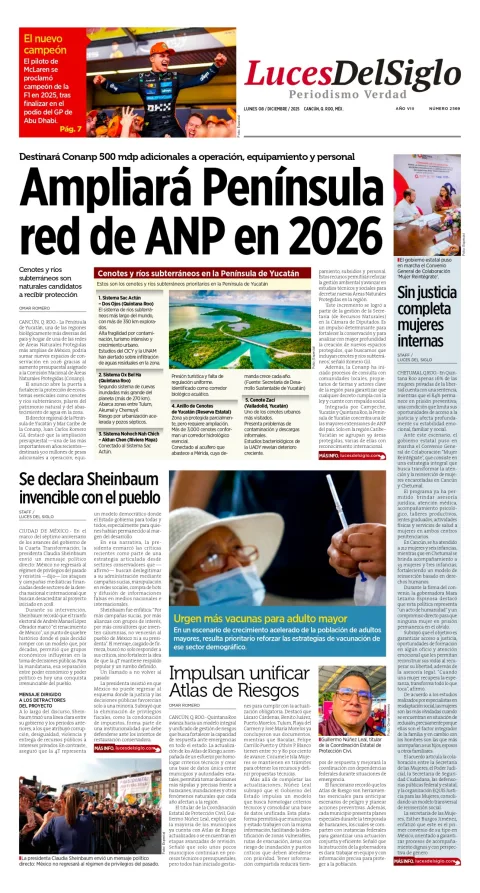 Portada de Luces del Siglo