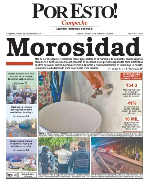 Portada de Por Esto (campeche)