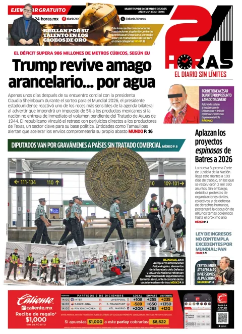 Portada de 24 Horas