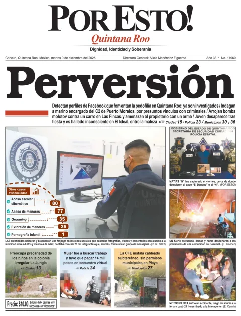 Portada de Por Esto (quintana Roo Cancun)