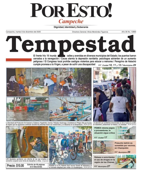 Portada de Por Esto (campeche)