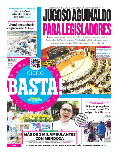Portada de Basta! (portada)