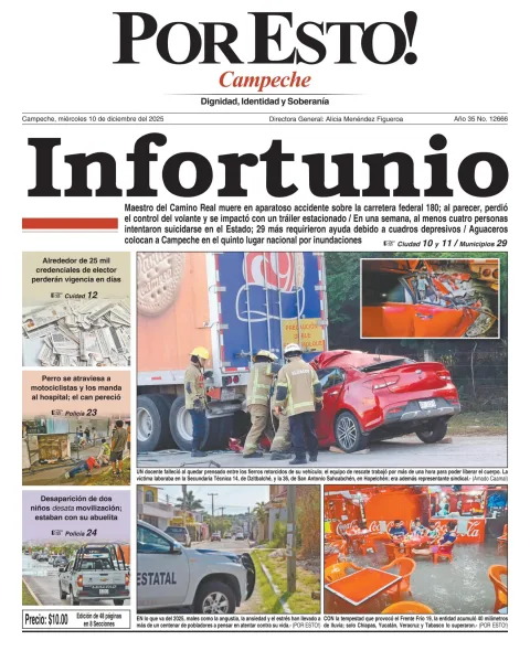 Portada de Por Esto (campeche)