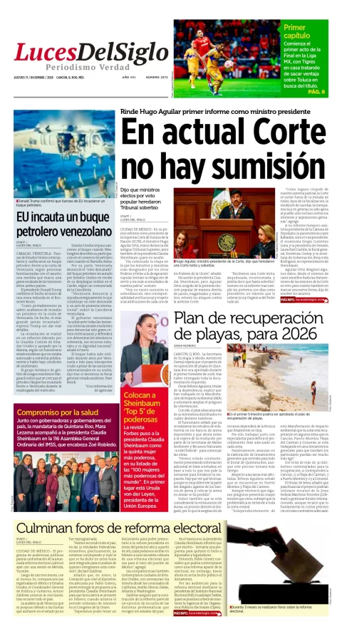 Portada de Luces del Siglo