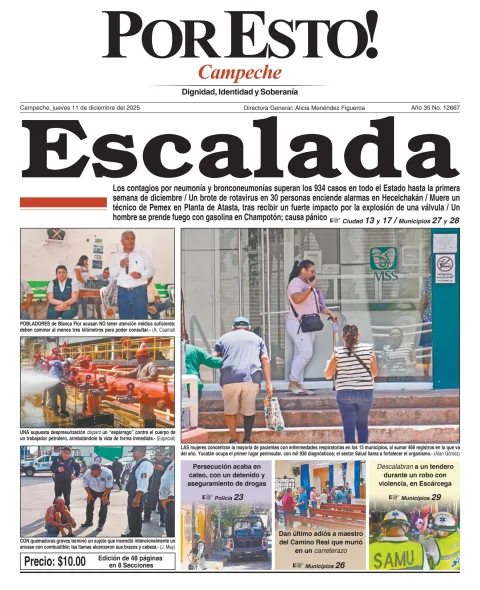 Portada de Por Esto (campeche)