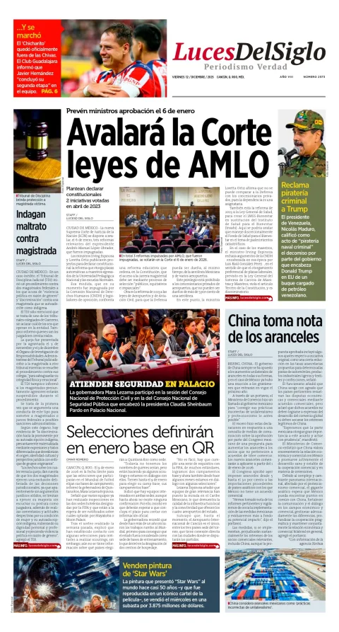Portada de Luces del Siglo