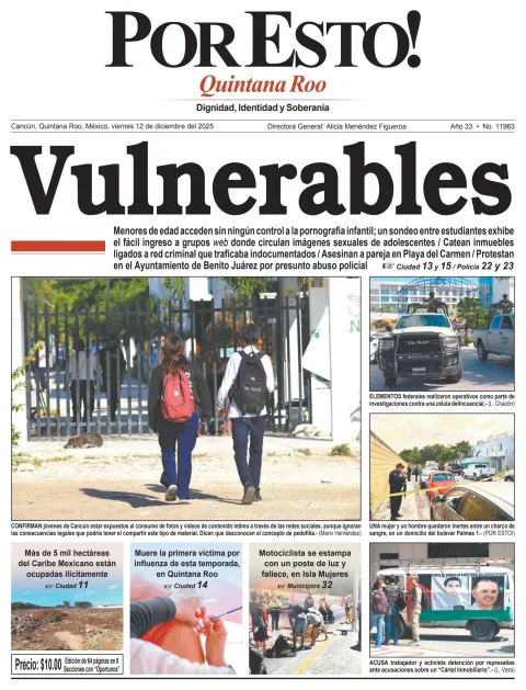 Portada de Por Esto (quintana Roo Cancun)