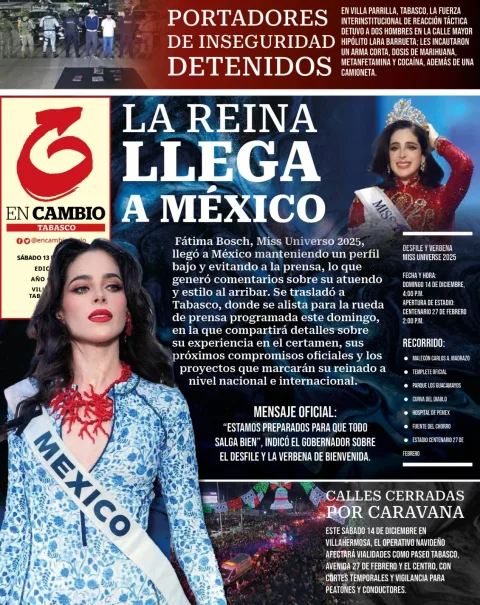 Portada de En Cambio - Tabasco (contraportada)