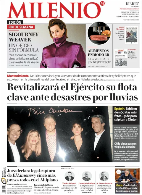 Portada de Milenio