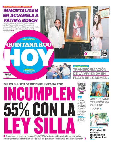 Portada de Quintana Roo Hoy (portada)