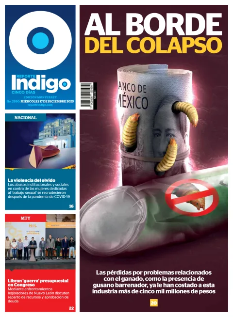 Portada de Reporte Indigo Monterrey del miércoles, 17 de diciembre de 2025