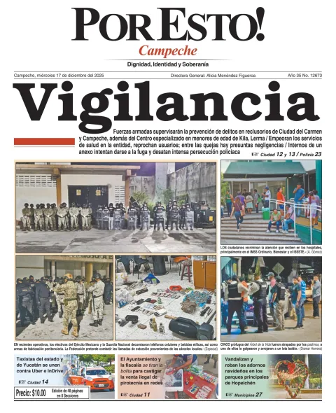 Portada de Por Esto (campeche)