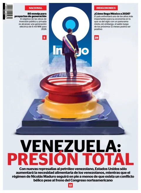 Portada de Reporte Indigo Nacional del jueves, 18 de diciembre de 2025