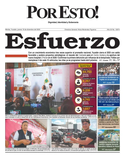 Portada de Por Esto (merida, Yucatan)