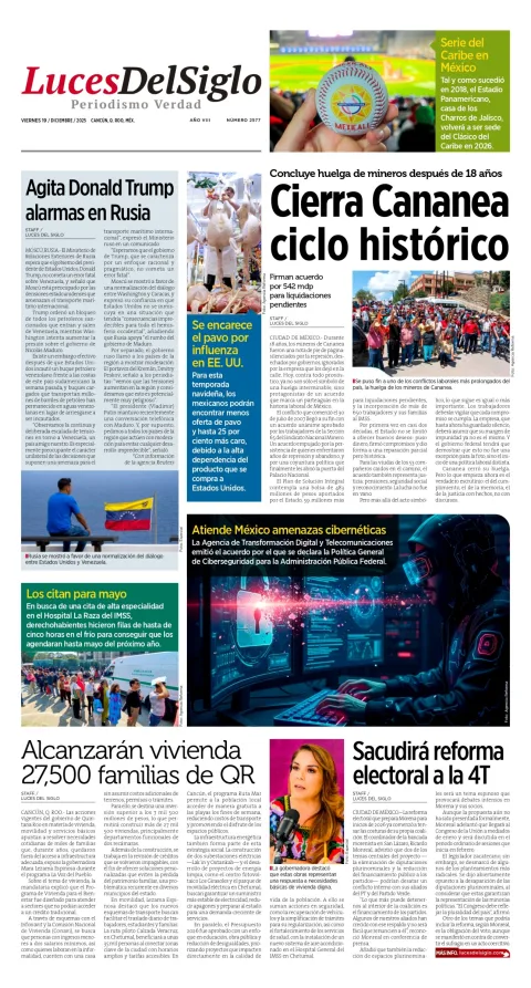 Portada de Luces del Siglo