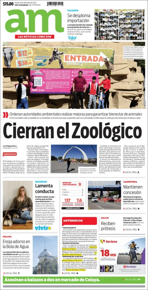 Portada de Am Corredor Industrial del viernes, 19 de diciembre de 2025