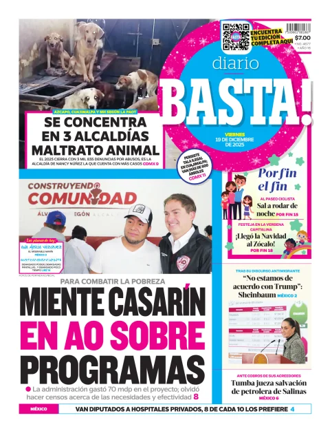 Portada de Basta! (portada)