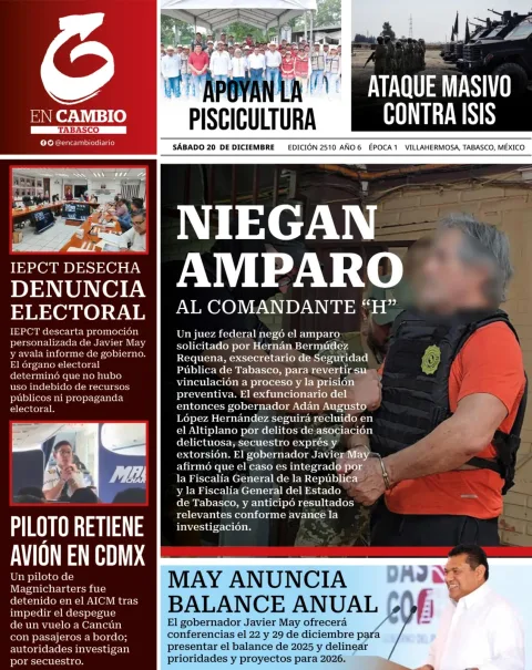 Portada de En Cambio - Tabasco (portada)