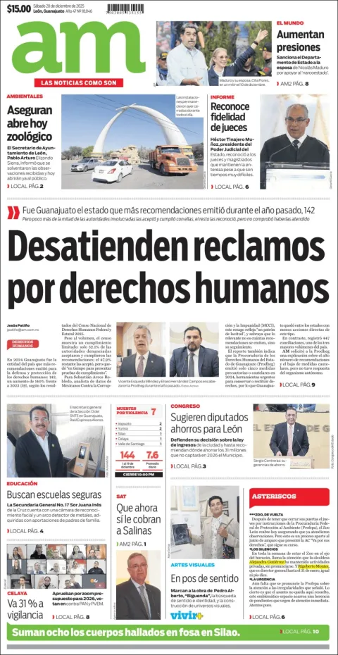 Portada de Am Corredor Industrial del sábado, 20 de diciembre de 2025